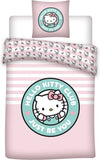 Hello Kitty dekbedovertrek Just Be You - polykatoen - eenpersoons