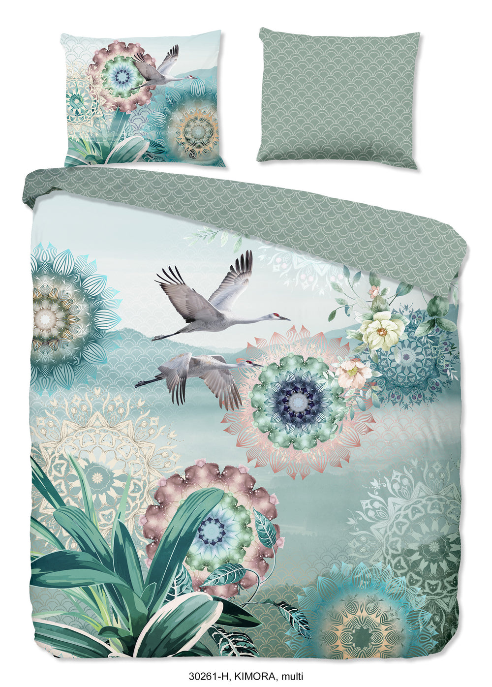 HiP dekbedovertrek Kimora - katoensatijn