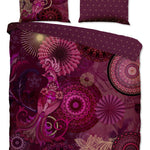 HiP dekbedovertrek Miska - Katoensatijn - Lits-jumeaux (240x220 + 2st 60x70cm)