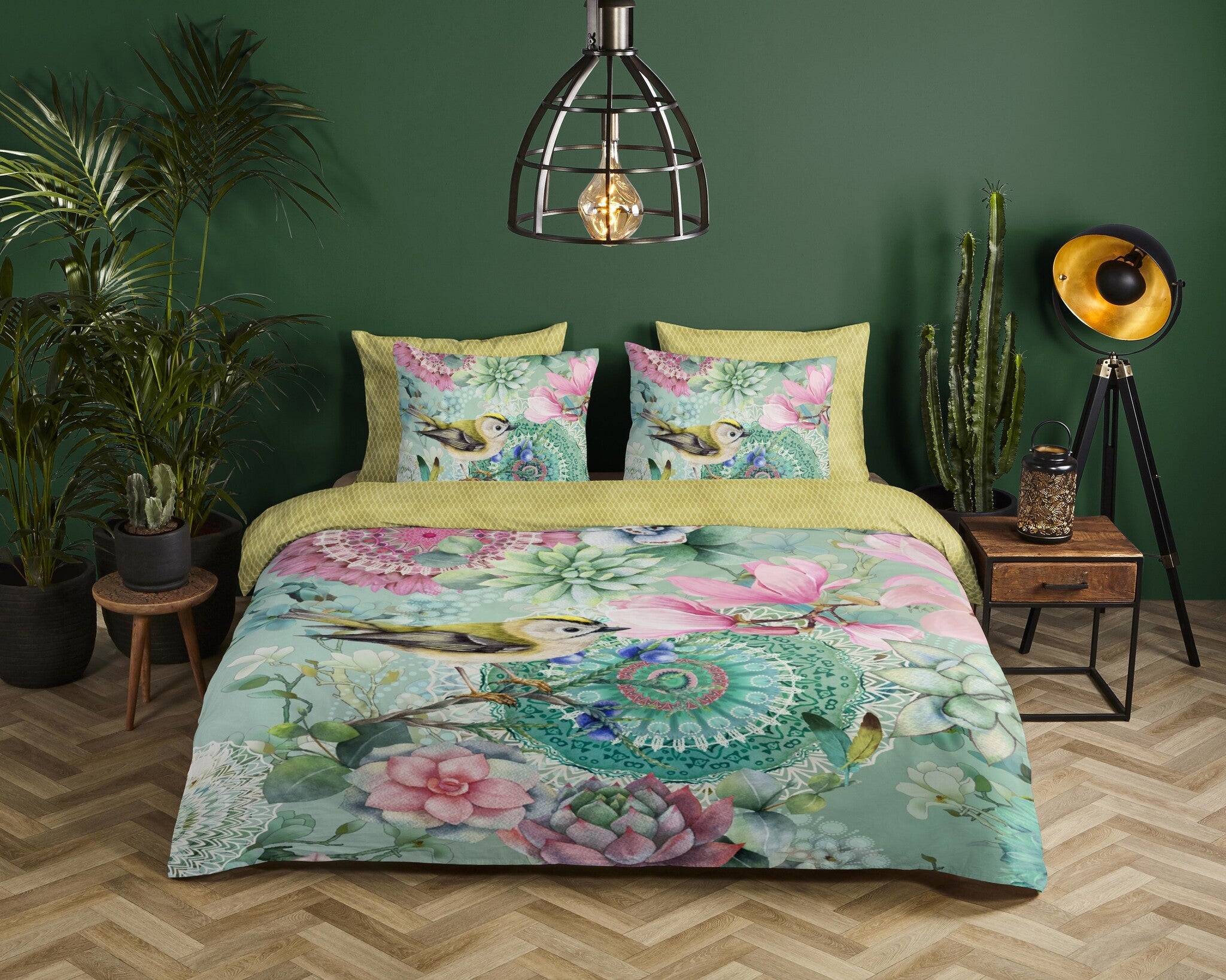 HiP dekbedovertrek Xabine - Katoensatijn