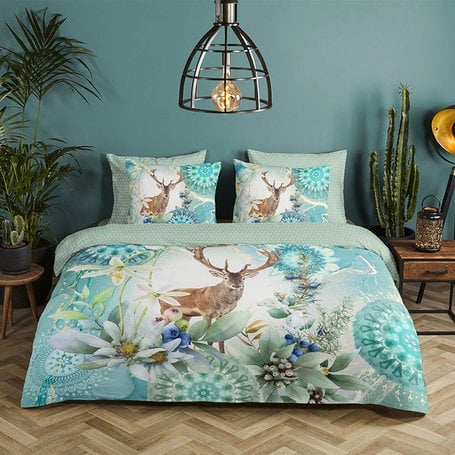 HiP dekbedovertrek Xela - Katoensatijn