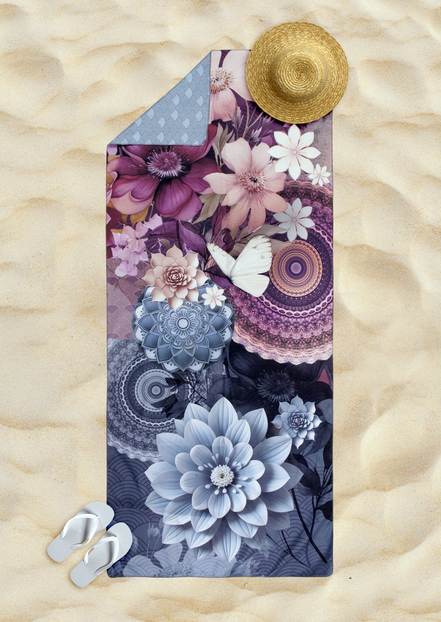 HiP strandlaken Asher - handdoek 75x180 cm