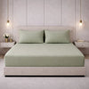 Decoware hoeslaken - Jersey - Misty groen