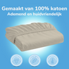 Decoware hoeslaken - katoen - zand
