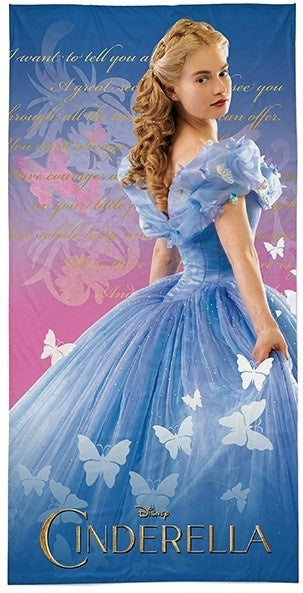 Strandlaken Cinderella - katoen - 70x140 cm