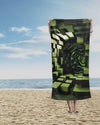 Strandlaken Minecraft - katoen - handdoek 70x140 cm