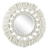 Home Deco Factory Wandspiegel Boho/Ibiza - macrame - rond - D55cm
