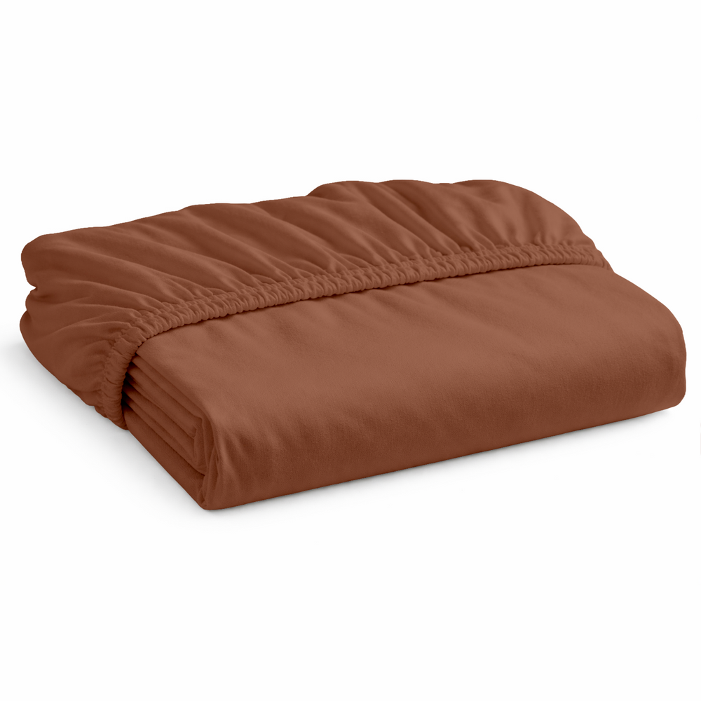 Decoware hoeslaken - Jersey - Terra