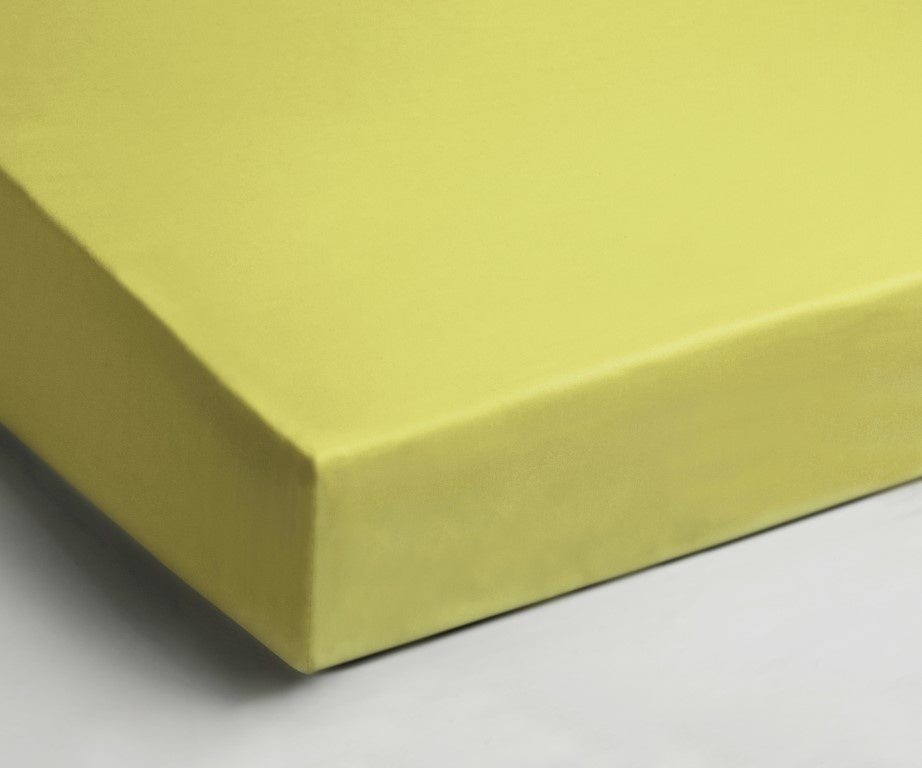 Hoeslaken - jersey - lime