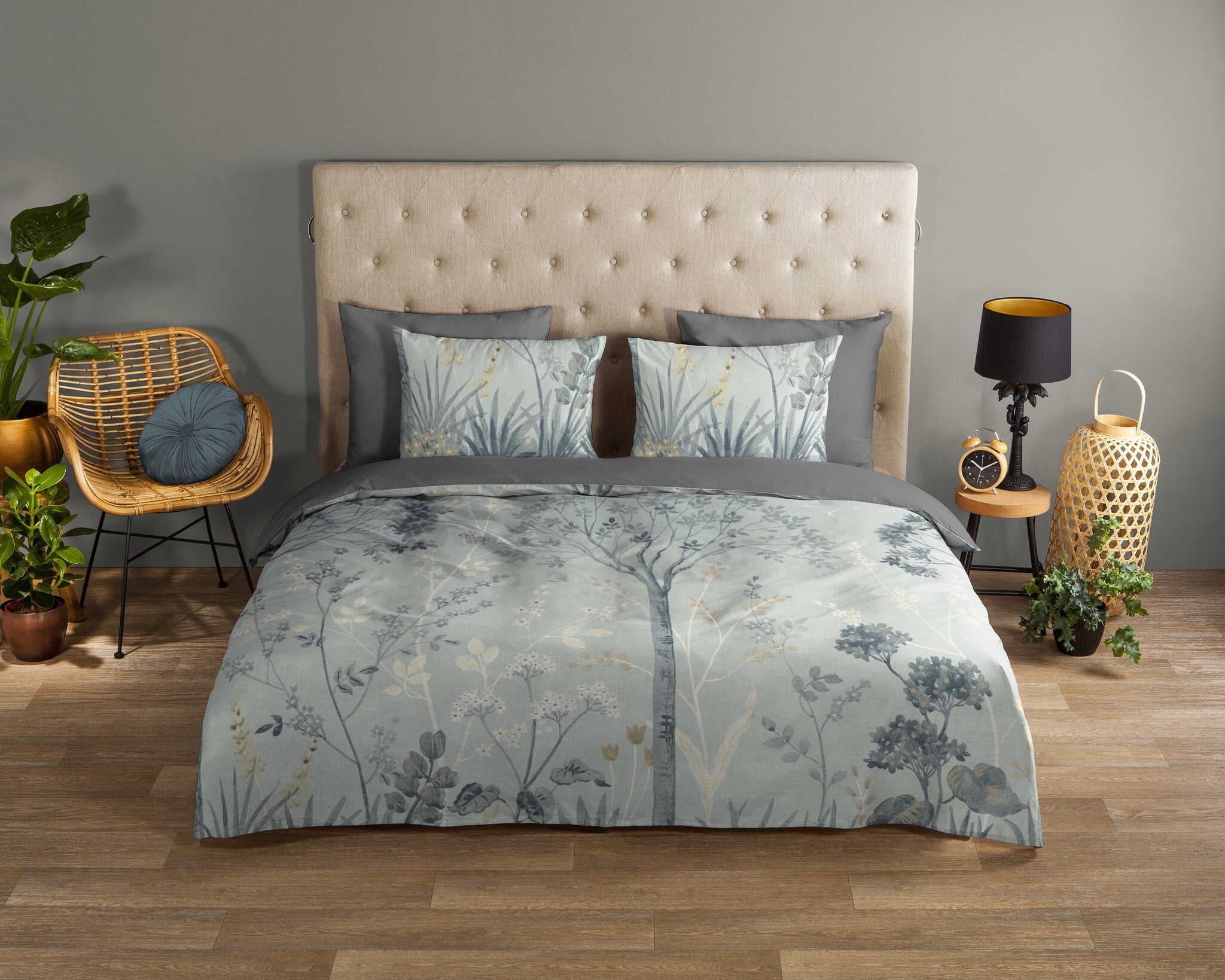 Good morning dekbedovertrek Charles - katoen