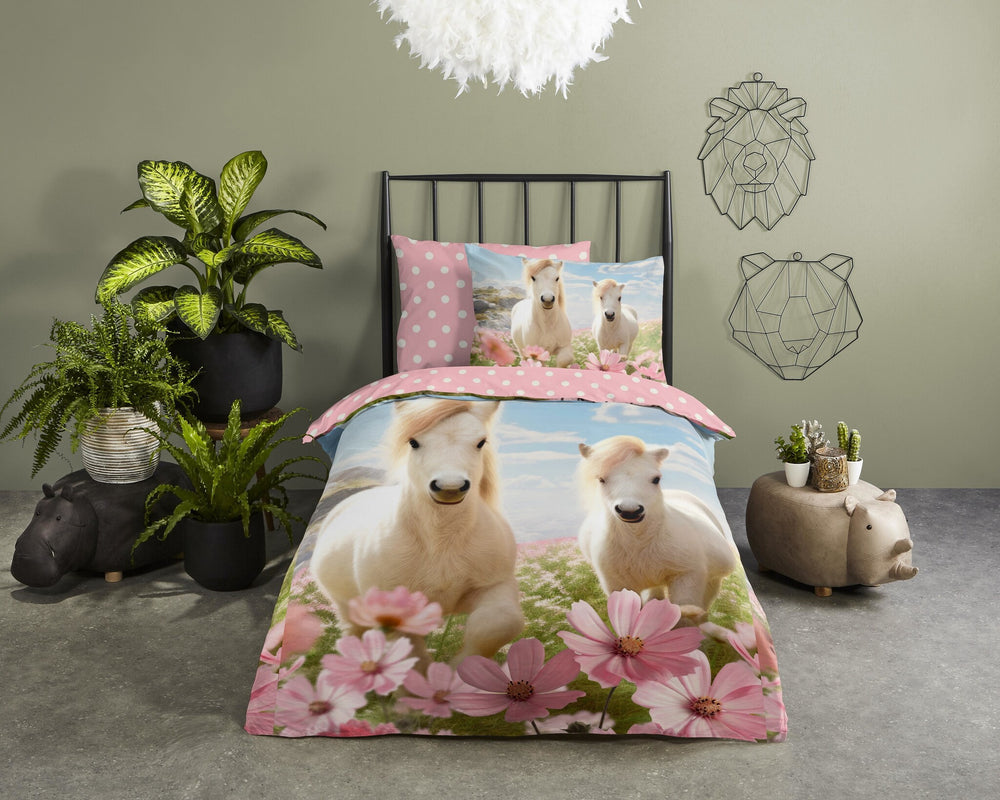 Good Morning dekbedovertrek Philou - Katoen - eenpersoons