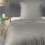 Pure  dekbedovertrek Uni Beige - katoen - 1-persoons (140x200 + 70x80 cm)