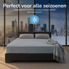 Decoware hoeslaken - Katoen  - Grijs