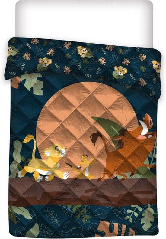 Kinderdekbed zonder overtrek Lion King - 140x200 cm