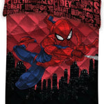 Kinderdekbed zonder overtrek Spiderman - 1-persoons (140x200 cm)