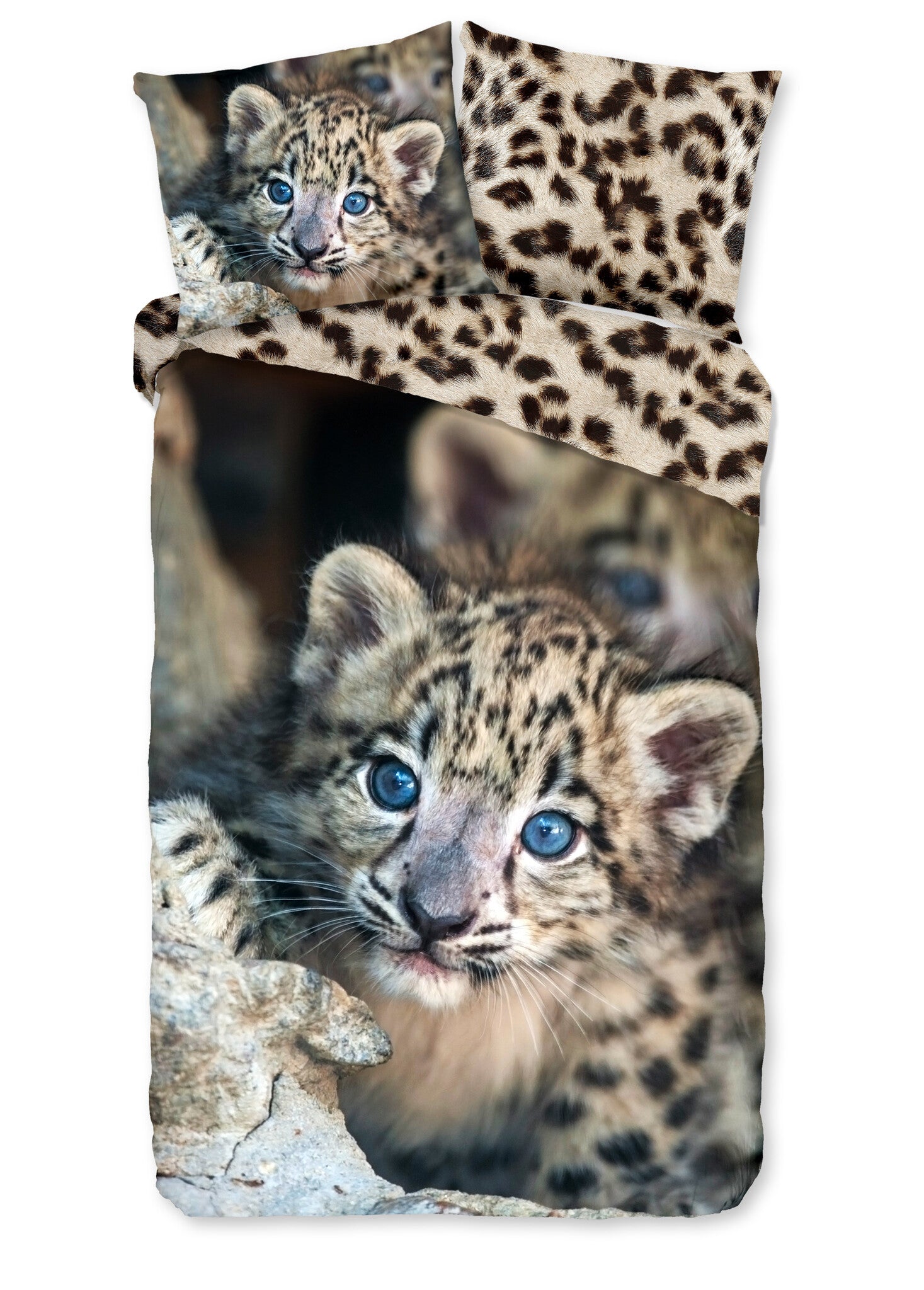Pure dekbedovertrek Panter - Microvezel - 1-persoons (140x220 + 60x70 cm)