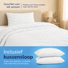 Decoware dekbed zonder overtrek incl. kussensloop - Tufted Waves - off white