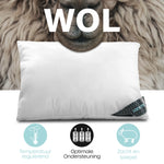 Lanotte® hoofdkussen - 100% wol vulling - 60x70 cm