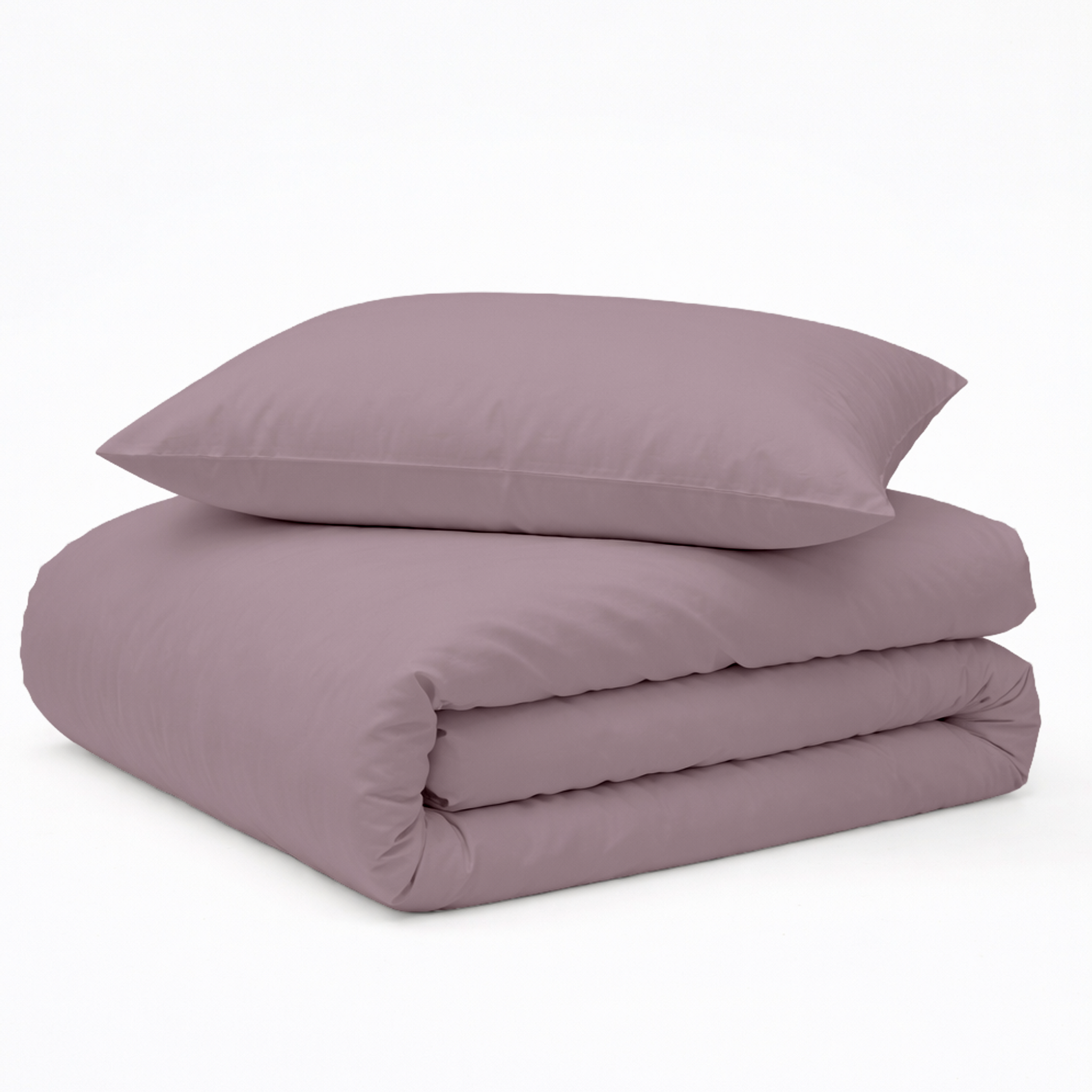 Decoware dekbedovertrek uni - roze - katoen - ledikant