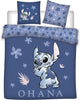 Lilo & Stitch dekbedovertrek Blue love - katoen - lits-jumeaux (240x220+ 2st. 65x65 cm)
