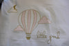 Ledikant dekbedovertrek set - Ballon - roze - katoen satijn