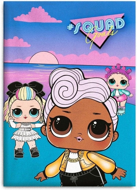 LOL Surprise! Fleeceplaid - Squad - 100 x 140 cm - Multi