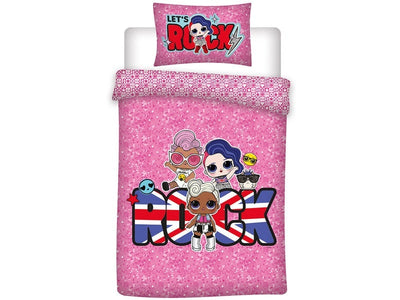 L.O.L Surprise dekbedovertrek Rock! - katoen - eenpersoons