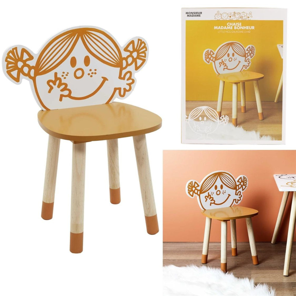 Kinderstoel Madame Bonheur - geel