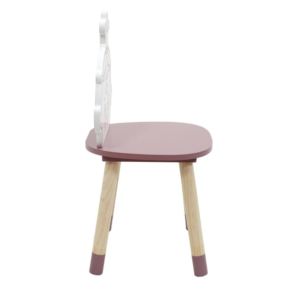 Kinderstoel Madame Princesse - roze