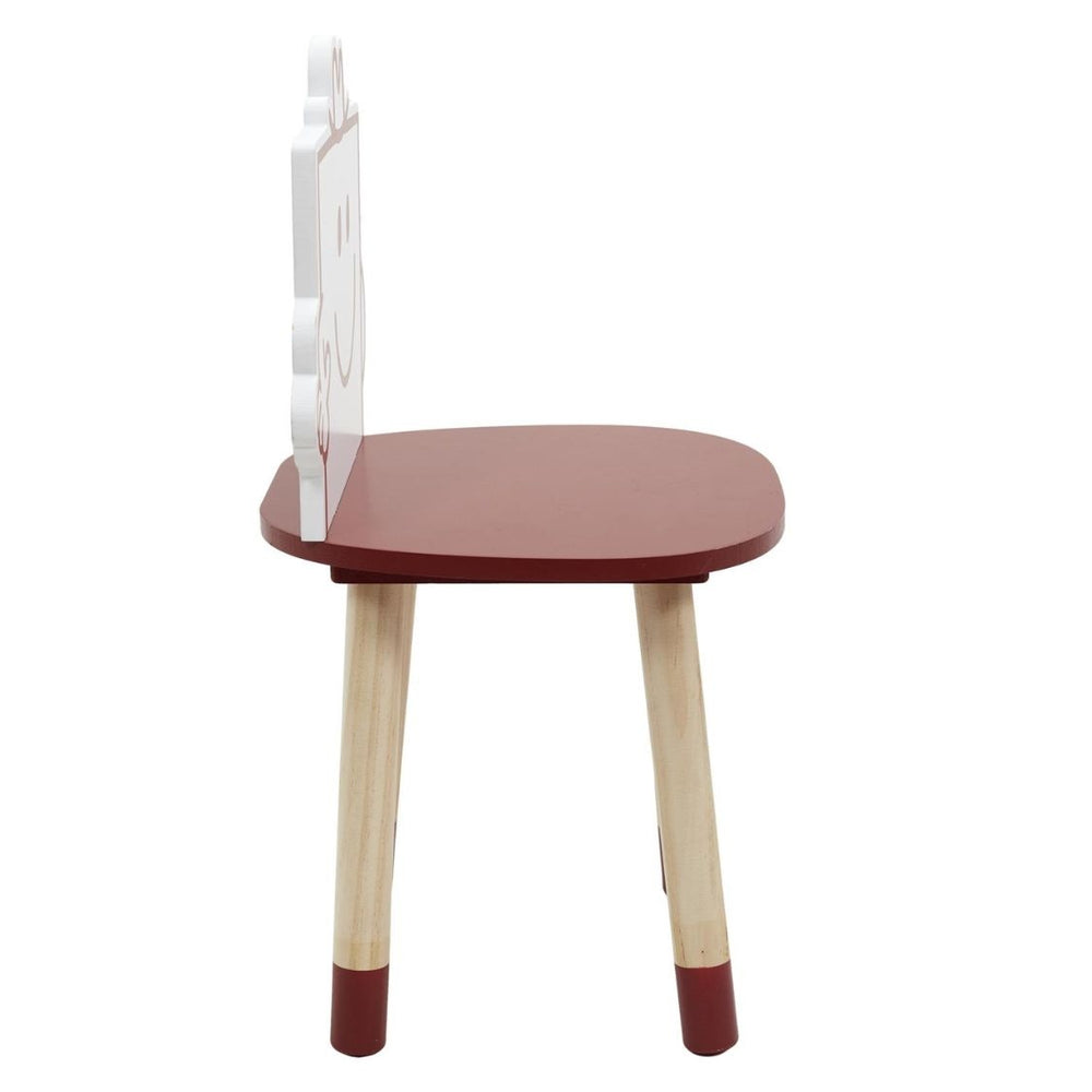 Kinderstoel Monsieur Costaud - rood