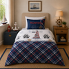 Decoware kinderdekbedovertrek Maritime - blauw - katoen
