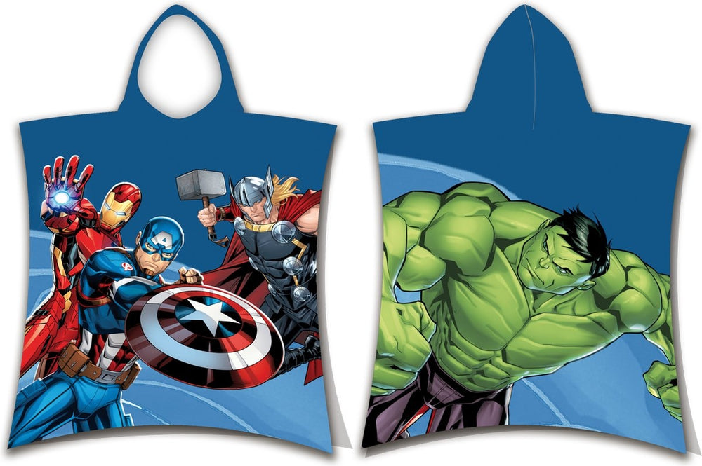 Avengers poncho Heroes - katoen - 50 x 115 cm