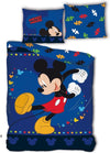 Mickey Mouse kinderdekbedovertrek dansen - microvezel