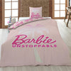 Barbie dekbedovertrek Unstoppable - roze - Microvezel  - 1-persoons (140x200 + 65x65cm)