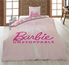 Barbie kinderdekbedovertrek Unstoppable - roze - microvezel