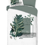 Pure dekbedovertrek Green Boho - microvezel