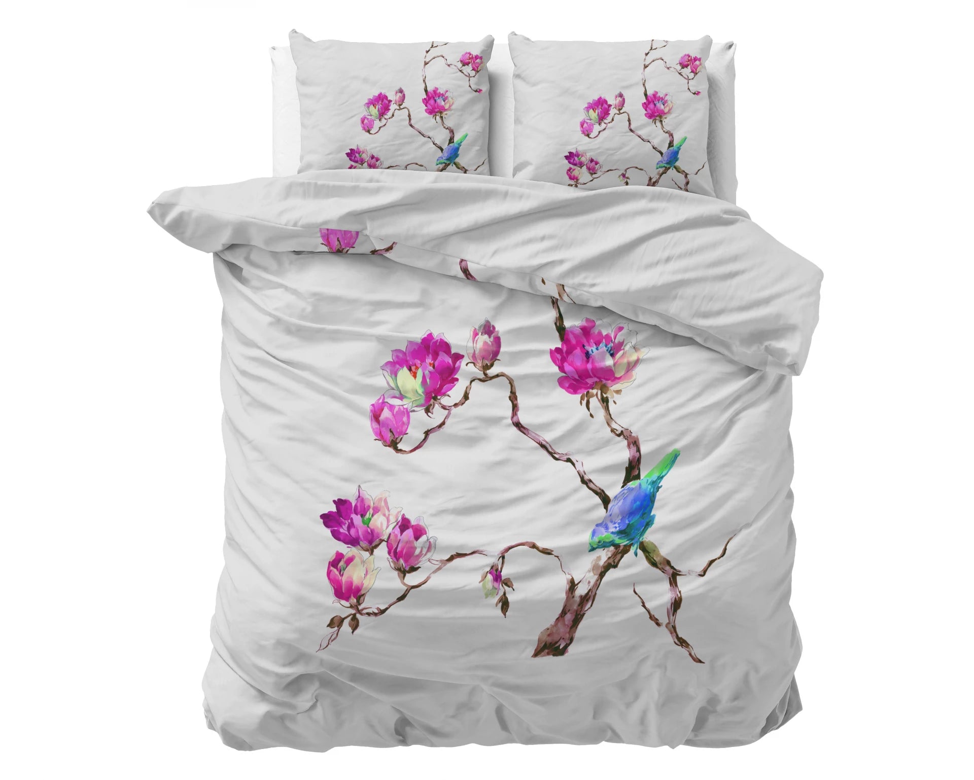 Sleeptime dekbedovertrek Magnolias - microvezel