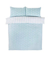 So Soft dekbedovertrek Spots & Stripes - microvezel - blauw - lits-jumeaux