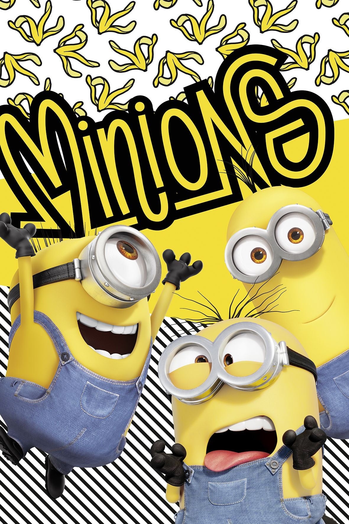 Minions 2 fleece deken Banana - 100x150 cm