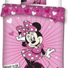 Minnie Mouse dekbedovertrek Proud - microvezel - 1-persoons (140x200 + 63x63 cm)
