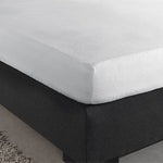 Molton stretch hoeslaken 200x200/220 cm