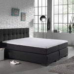 Topper molton hoeslaken - 180x200/220 cm