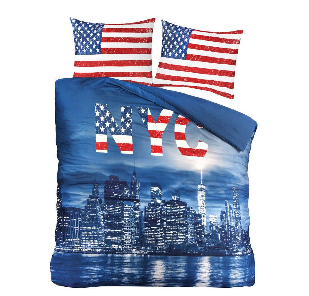 Decoware dekbedovertrek New York - microvezel