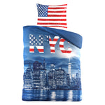 Decoware dekbedovertrek New York - microvezel