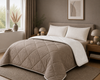 Decoware dekbed zonder overtrek incl. kussensloop -  crème/taupe