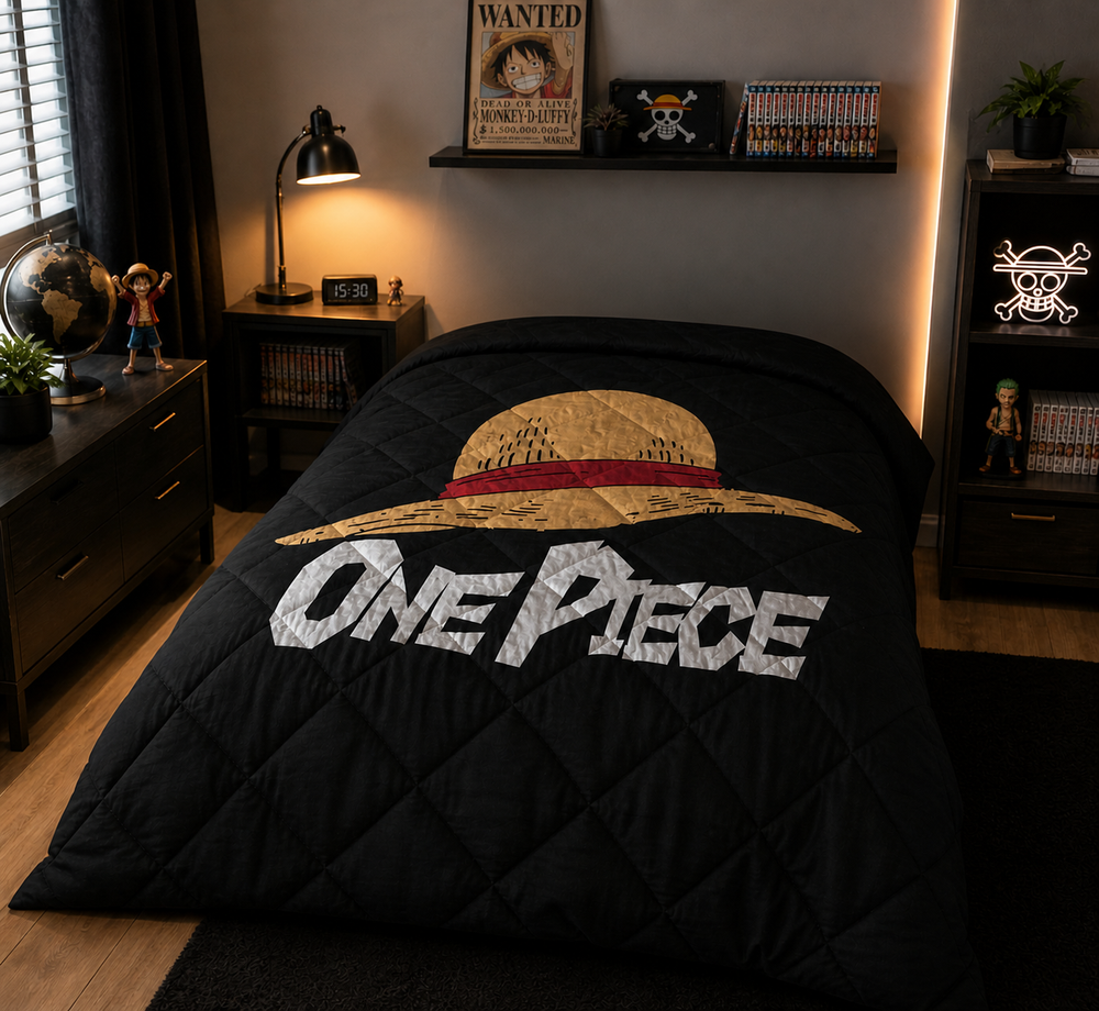 Kinderdekbed zonder overtrek One Piece - Excl. kussensloop - 140x200 cm