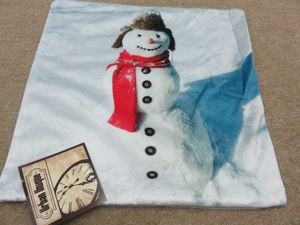 Sierkussenhoes Sneeuwpop - 43 x 43 cm