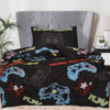 Peuter dekbed zonder overtrek - plus kussensloop - Gamer - microvezel - 120x150 + 40x60 cm