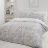 Microvezel dekbedovertrek Paisley teal - 1-persoons (135x200 + 50x75cm)