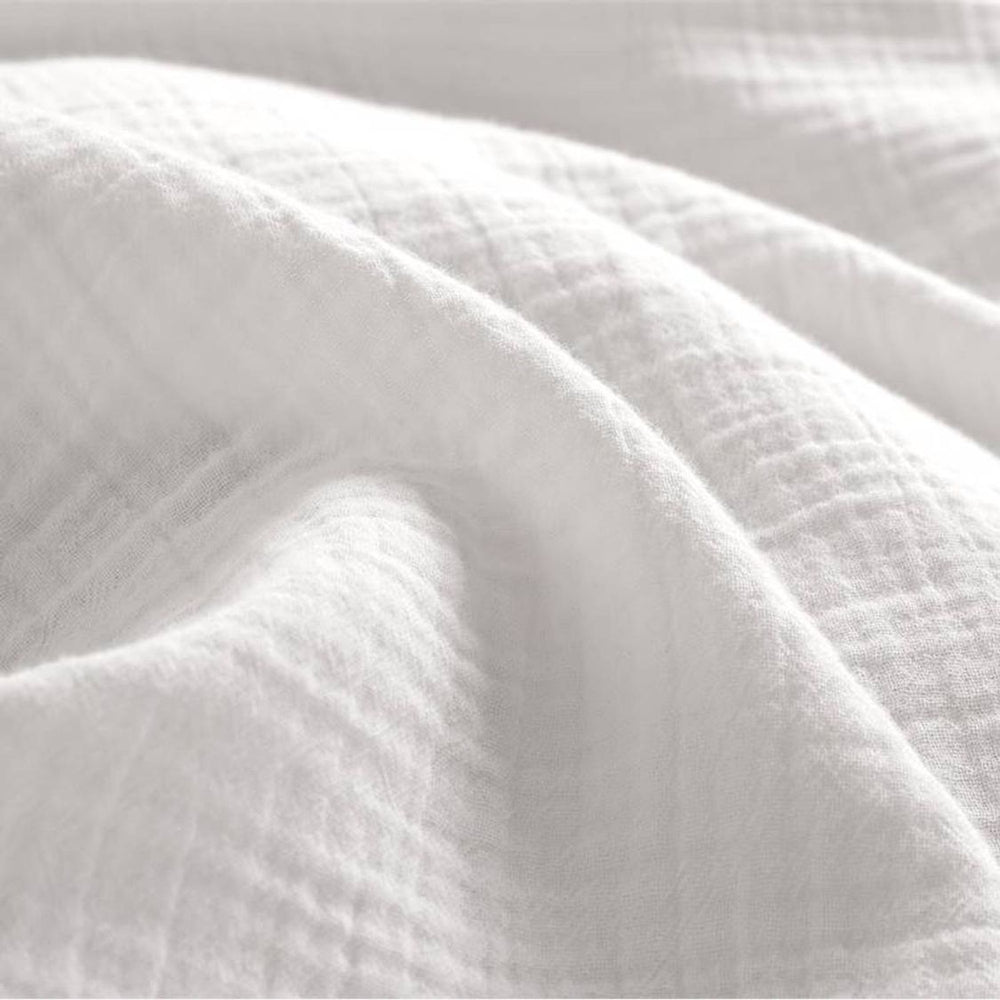 Papillon dekbedovertrek Rome - crème - katoen percale